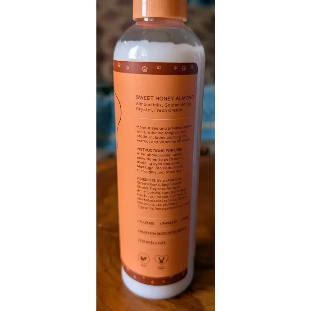 ALL NEW Purrfect Paws CONDITIONER 8 oz Sweet Honey Almond Bath & Body Works